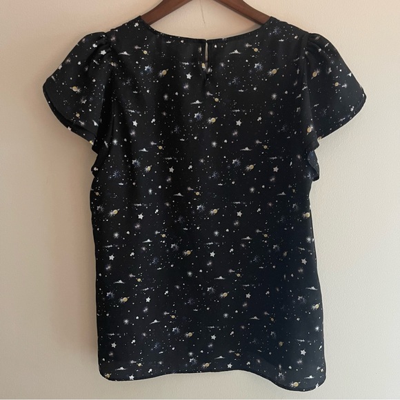 💐 2 for $20!! 💐 BCBGeneration Astrological Sun and Stars Blouse - Picture 7 of 9